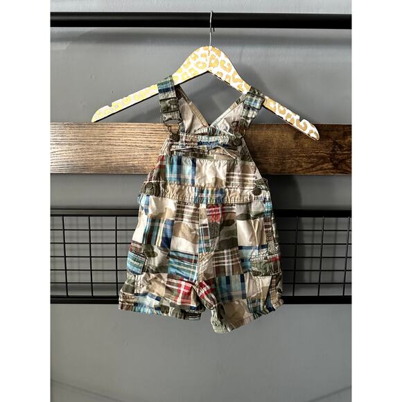 Oshkosh Toddler Boys Overall Shorts | Size 18 Months - Picture 1 of 5